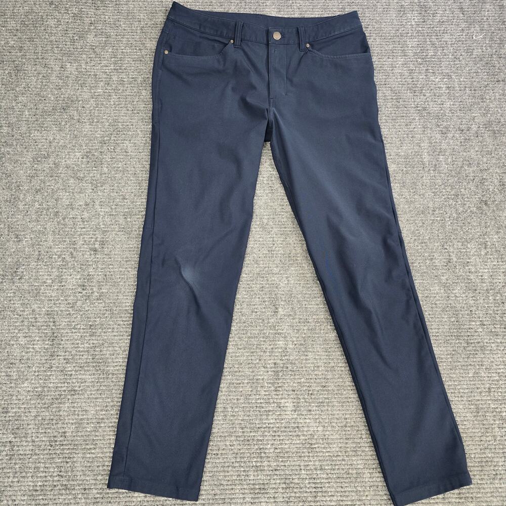 Lululemon ABC Classic-Fit 5 Pocket Pant Mens 31x30 True Navy Warpstreme